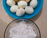 Foto langkah ke 1 dari resep Tahu Telur Bumbu Rujak.
