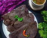 A picture of step 5 of Instant Ragi Dosa (Finger Millet Flour Dosa).