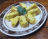 Foto langkah ke 4 dari resep Cah Toge Ikan Asin & Telur Dadar Gulung *Modal 15ribu*.