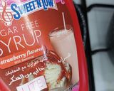 A picture of step 3 of Strawberry mahalabia ||Arabic dessert || strawberry milk pudding.