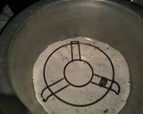 A picture of step 2 of Eggless chocolate cake without oven.