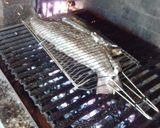 Foto del paso 9 de la receta: Asado a la parrilla de corvina negra (carbonera) rellena