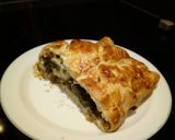 A picture of step 2 of Vegetable Wellington.