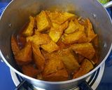 Hình bước làm 4 của món Chả lụa rim nước mắm