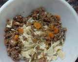 Foto del paso 7 de la receta: Fideos caseros cortados a cuchillo y con mi salsa bolognesa
