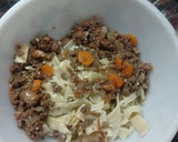 Foto del paso 7 de la receta: Fideos caseros cortados a cuchillo y con mi salsa bolognesa