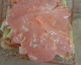 Gambar langkah 5 resipi Roti John Wholemeal.