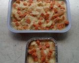 Foto langkah ke 2 dari resep Puding roti bolognese panggang.