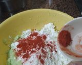 A picture of step 2 of Cabbage Paneer Manchurian.