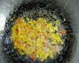 Foto langkah ke 3 dari resep Tumis Sawi Putih Jagung.