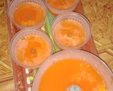 Foto langkah ke 3 dari resep Puding mangga lapis tawar santan.