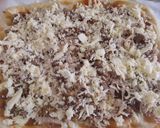 Foto del paso 8 de la receta: Pizza sin amasar de pollo🍗, carne, carnes frías y queso🧀🍕🥩