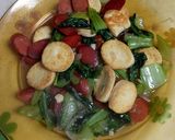 Foto langkah ke 7 dari resep Tofu Pakcoy Saos Tiram.