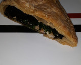 Foto del paso 3 de la receta: Calzone de espinacas, alga nori y queso rulo de cabra