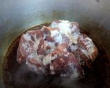 A picture of step 5 of Naali Nihari.
