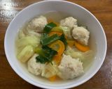 Foto langkah ke 2 dari resep Sop Bakso Ayam.