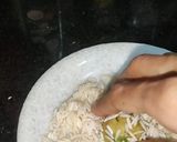A picture of step 5 of 'Healthy Stuffed Rice balls'.