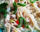 Foto del paso 5 de la receta: Sopa de fideos y pollo