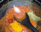 A picture of step 4 of Bhindi in Tomato Gravy.