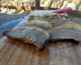 Foto del paso 5 de la receta: Tapa de lomo y morcillas en salsa Chiro c/ ensalada de zanahoria