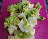 Foto del paso 3 de la receta: Ensalada de salmón ahumado con patatas y salsa de queso crema