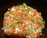 A picture of step 2 of Tamatar Kuchumber/ Pico De Gallo / Fresco Salsa with Pappadum.