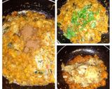 A picture of step 5 of Aubergine fills /Baingan ka bharta.