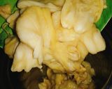 A picture of step 1 of Caramelised Jackfruit Semolina Cake.