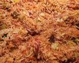 A picture of step 3 of Old School Fried Rice.