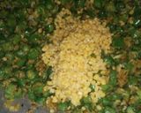 A picture of step 6 of Beans Poriyal.