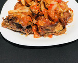 A picture of step 3 of Peppered chicken.