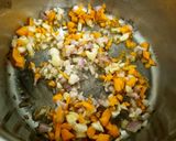A picture of step 3 of Legume and Grain Soup.