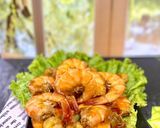 Foto langkah ke 6 dari resep Udang Saus Inggris.
