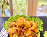 Foto langkah ke 6 dari resep Udang Saus Inggris.