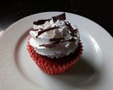 A picture of step 9 of Red Velvet Cupcakes#charityrecipe.