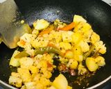 A picture of step 6 of Simple Sunday Breakfast/Brunch in typical Bengali Households.