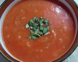Paradicsomleves betűtésztával recept fázis 3 fotója