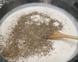 Foto del paso 3 de la receta: Croquetes de'albergínia al pesto amb timbal de carxofes i taronj