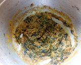 A picture of step 7 of Methi Malai Paneer.