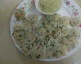 A picture of step 10 of Button rava idli.