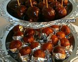 صورة لخطوة 5 من وصفة كرات الشوكلاتة علئ طريقتي 😄😍