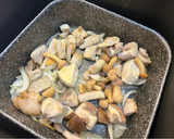 Foto del paso 4 de la receta: Macarrones con setas y huevo al curry en Airfryer Cosori