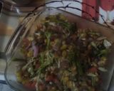 A picture of step 7 of Crispy corn broccoli salad.