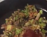 A picture of step 5 of Chapati Stir Fry.