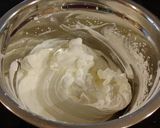 A picture of step 3 of Caramel Chocolate Mousse.
