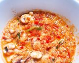 Hình bước làm 3 của món Bạch tuộc sốt ớt chua cay