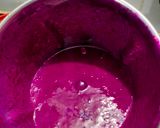 A picture of step 2 of Jamun shots / Indian blackberry shots.