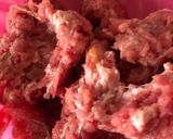 A picture of step 1 of Meat patties.