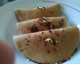 Foto langkah ke 5 dari resep Martabak Lenggang Coklat & Sup Telur Sederhana #sarapan hari ini.