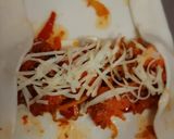 A picture of step 5 of Schezwan Cheese Rolls.